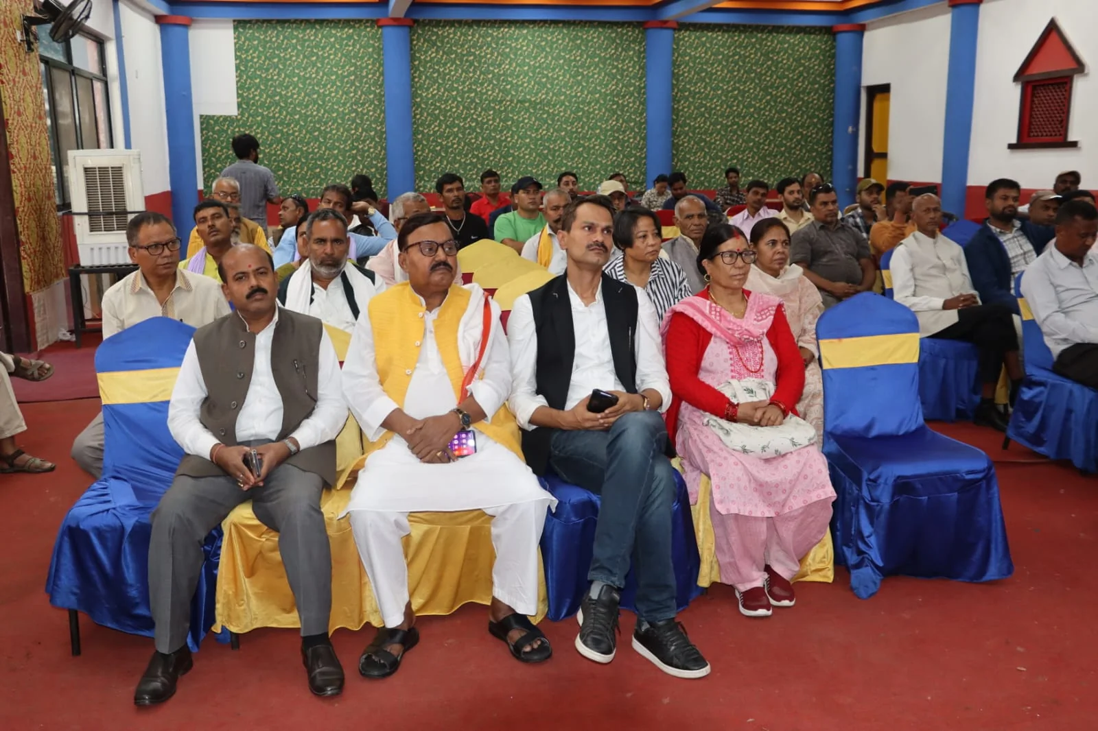 Anil Kumar Mahaseth attending a public policy gathering with community leaders